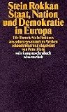 Staat, Nation und Demokratie in Europa (suhrkamp taschenbuch wissenschaft) - Stein Rokkan