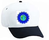 White Cap with atmoshphere, earth, globe