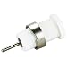 Cal Test Electronics CT2904 4mm Safety Panel Mount Banana Jack with Short Pin, 36 Amp (Pack of 50)