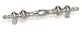 Laurey 79439 Georgetown 3-Inch Pull, Satin Chrome