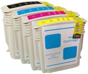 ALL COLORS Remanufactured Ink Cartridge Replacement for HP 88XL ( Black,Cyan,Magenta,Yellow , 4-Pack ) by ALL COLORS