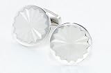 Sterling silver handmade cufflinks with enamel