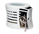 Small ZenHaus Dog Den Table - White - 21 Tall