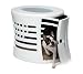 Small ZenHaus Dog Den Table - White - 21" Tall