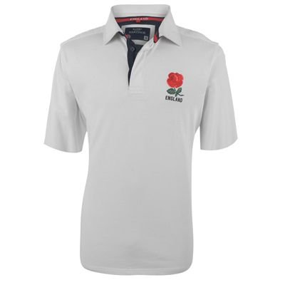 WC Short Sleeve Rugby Shirt Mens England Large