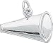 Jewelry : Megaphone Charm by Rembrandt Charms