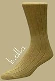 Biella Style 5338, Mens Primo Luxe Cashmere Rib Socks