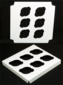 Goldas Kitchen Cupcake Insert - Standard - Holds 6 - 10 pack