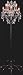 LAMPS BEAUTIFUL Charleston Six Light Crystal Floor Lamp by James R. Moder--Excellent customer service--see our feedback.