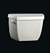 KOHLER K-4436-0 Wellworth 1.28 gpf Toilet Tank with Class Five Flushing Technology, White
