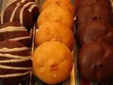 Gourmet Food : 7th Heaven Doughnuts ~ Sugar Free - Chocolate with Vanilla Creme 6 pk. - KOSHER CERTIFIED
