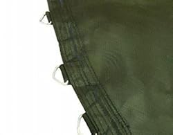12 ft. 6 in. Round Mat with 96 Rings (150 inches). Frame should be 14ft.