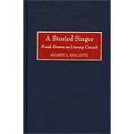 A Storied Singer: Frank Sinatra as Literary Conceit (Contributions to the Study of Popular Culture) book cover