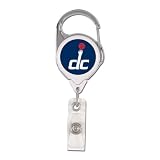Washington Wizards Official 1.5"x2.5" NBA Retractable Badge Holder