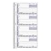 Rediform Phone Memo Book, 4/Page,2-Part,400 Sets,Detached Size 2-3/4x5-3/4