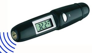 Childrens Toyshop  Garten & Freizeit : TFA 31.1117 Infrarot-Thermometer EasyFlash
