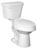 Crane 3926N-100 Relaxed Height Elongated Front Toilet Bowl and Tank Combination, White