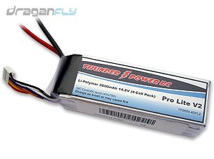 31RSVwV7zEL Thunder Power RC Pro Lite V2 2600mAh 14.8V 4 Cell LiPo 4s 2600 Lithium Poly Battery FREE Shipping