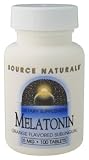 Source Naturals – Melatonin Sublingual/Orange, 5 mg, 100 sublingual tablets
