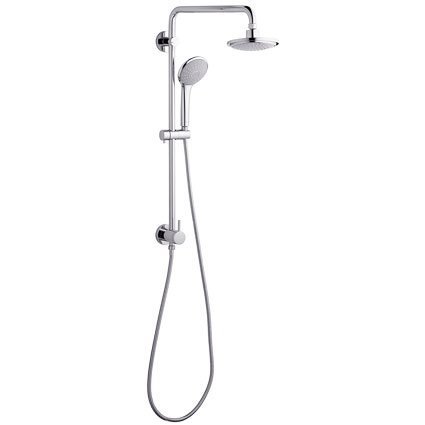 Grohe 27 867 000 Retro-Fit Diverter Shower System, Starlight Chrome