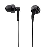 Elecom Dynamic Sound Canal Type Stereo Headphones 240 Series (Black)