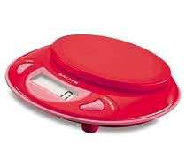 Salter 5201Rddr Red 5Kg/11Lb Electronic Platform Kitchen Scale