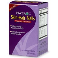 Natrol Skin Hair Nails Women's -60 Capsules