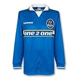97-99 Everton Home L/S Jersey-XL