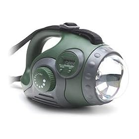 AM FM Radio Lantern with Emergency Siren & Clock by GPX