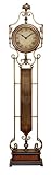 Classic Traditional Metal Floor Clock