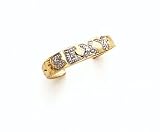 14K .005CT DIA 'SEXY' TOE RING - GH24002