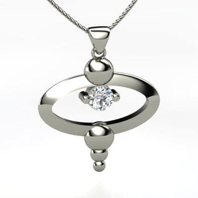 Click here for Round Diamond Necklace in Platinum prices