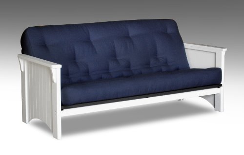 Cottage Futon Frame with Color: Navy
