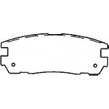 Bendix RD598 Front Brake Pad by Bendix
