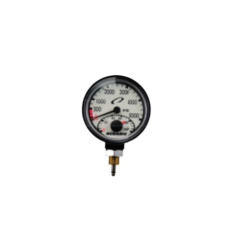 Oceanic SPG SWIV Module with Tab New Scuba Dive Pressure Gauge