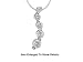 Nice Genuine Sterling Silver CZ Journey Collection Pendant