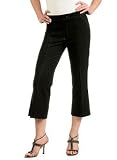 Cropped Topstitch Pants