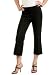 Cropped Topstitch Pants