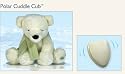 Cloud B Polar Cuddle Bear Gently Shivers For Comforting Touch