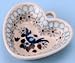  Polish Pottery Mini Heart 3/4\