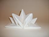 12 White Luxury Pre Folded finishing touches napkins