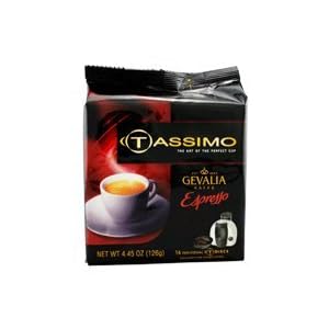 Braun 01326 Tassimo Espresso Pods, 16 Pack by Braun