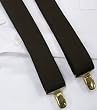 Rolfs Clip On Solid Colored Suspenders