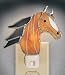 Stained Glass Horse Night Light