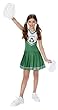 Girls Go Green Cheerleader Costume