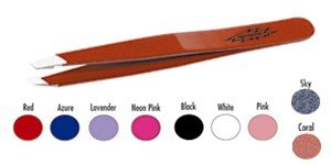 Tweezerman Slant Tweezer Red Stainless