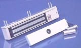 ROFU 8005 Mini Electromagnetic Lock- 12/24 VDC Satin Aluminum Finish