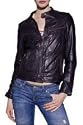 Redskins Blouson cuir noir Heathbar Femme