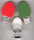 Medium Christmas Light Cookie Cutter