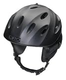  : Giro Fuse Audio with Blue Tooth Link Snow Helmet (Matte Black, Small)